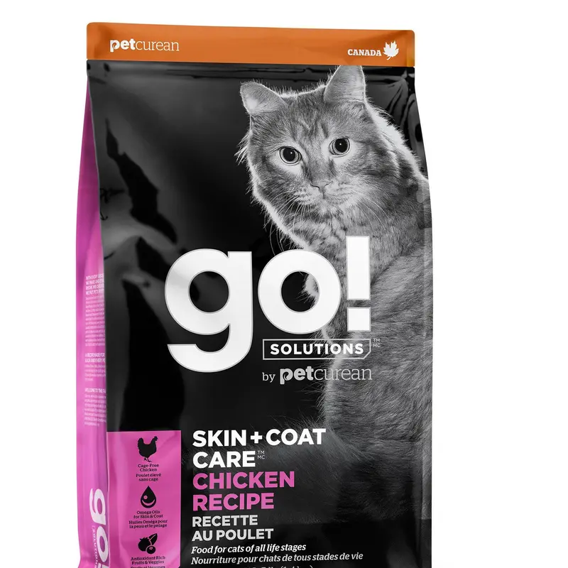 Petcurean Go! Skin & Coat Care Chicken Recipe for Cats 16lb 