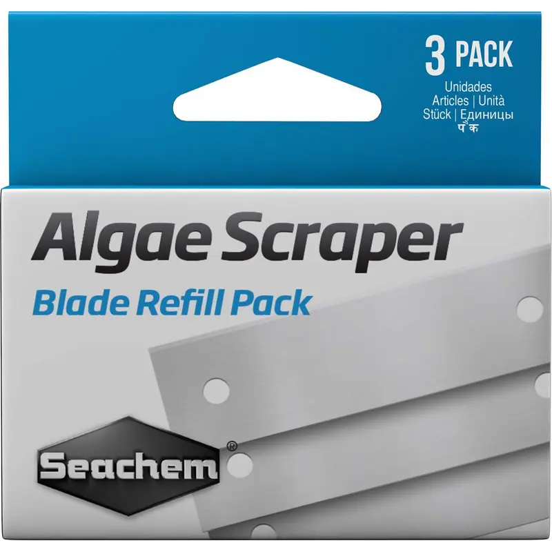 Seachem Algae Scraper Replacement Blades White 3 Pack