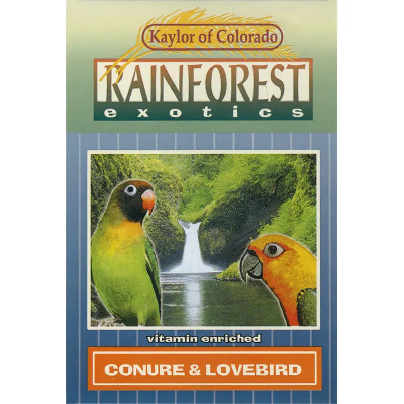 Kaylor of Colorado Conure & Lovebird Rainforest Exotics 4lb