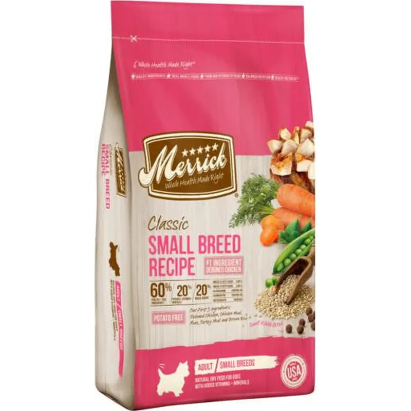 Merrick Classic Small Breed Recipe 4lb   