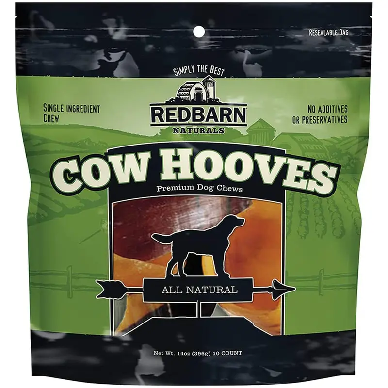 Redbarn Cow Hoof 10pk Dog Treats