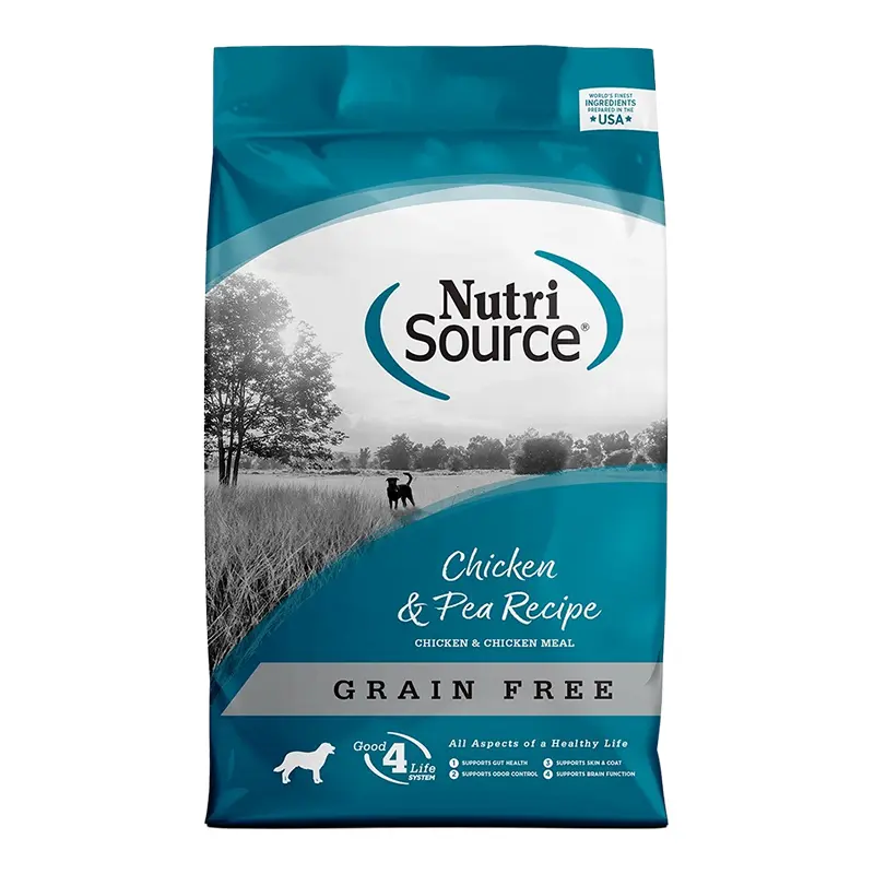 NutriSource Grain Free Chicken & Pea Dog Food 5lb 