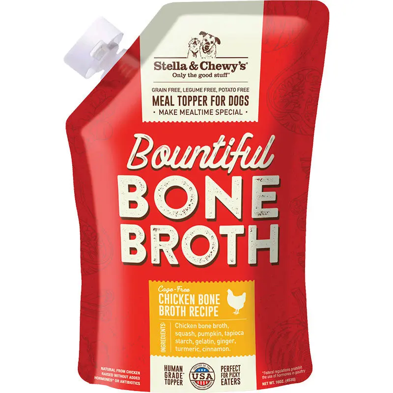 Stella & Chewy's Dog Bountiful Bone Broth Chicken 16oz