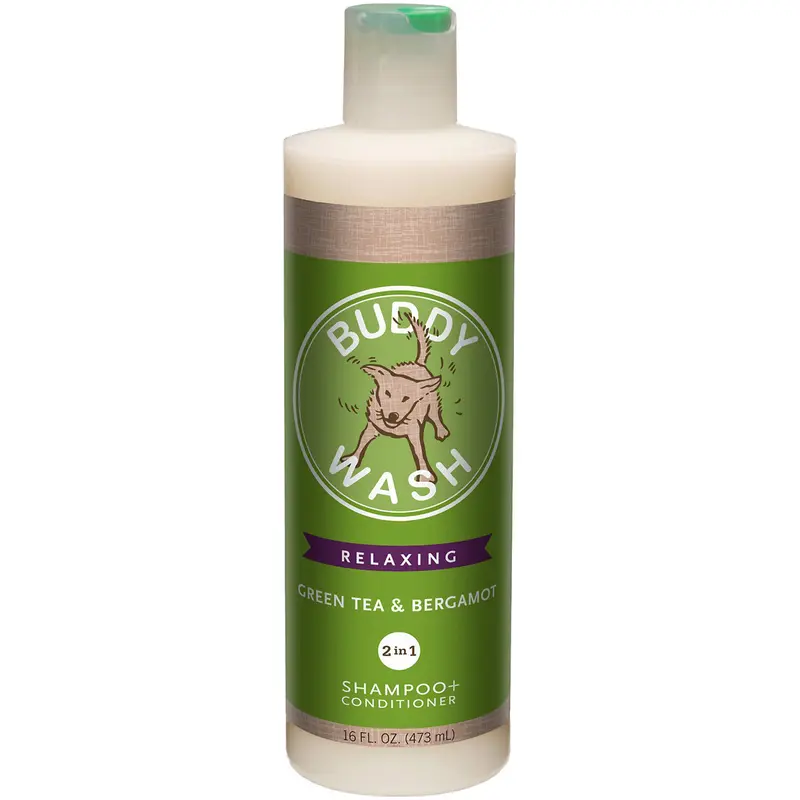 Cloud Star Buddy Wash Relaxing Green Tea & Bergamot Dog Shampoo & Conditioner 16oz