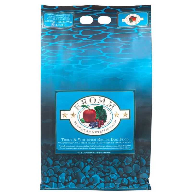 Fromm Four-Star Trout & Whitefish Recipe Dog Food 12 lb