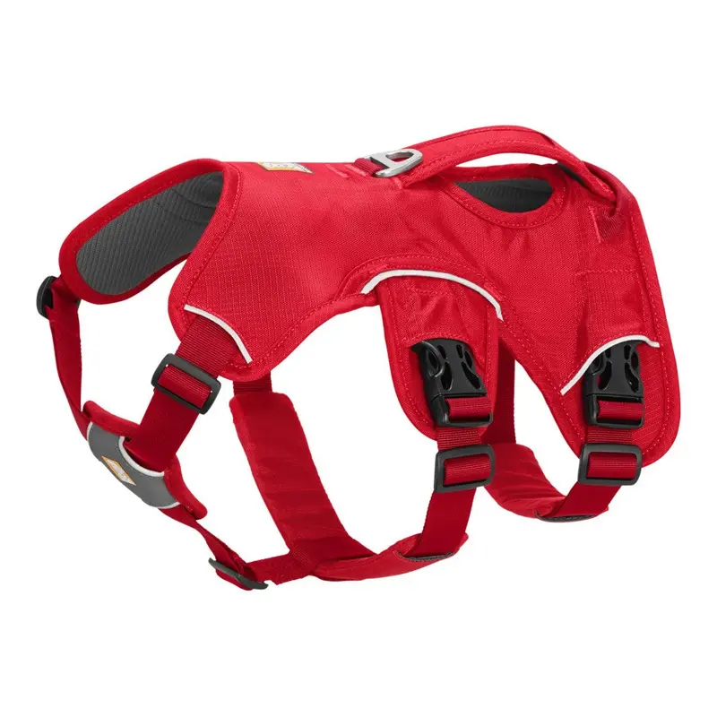 Ruffwear Web Master Dog Harness with Handle Red Currant L/XL