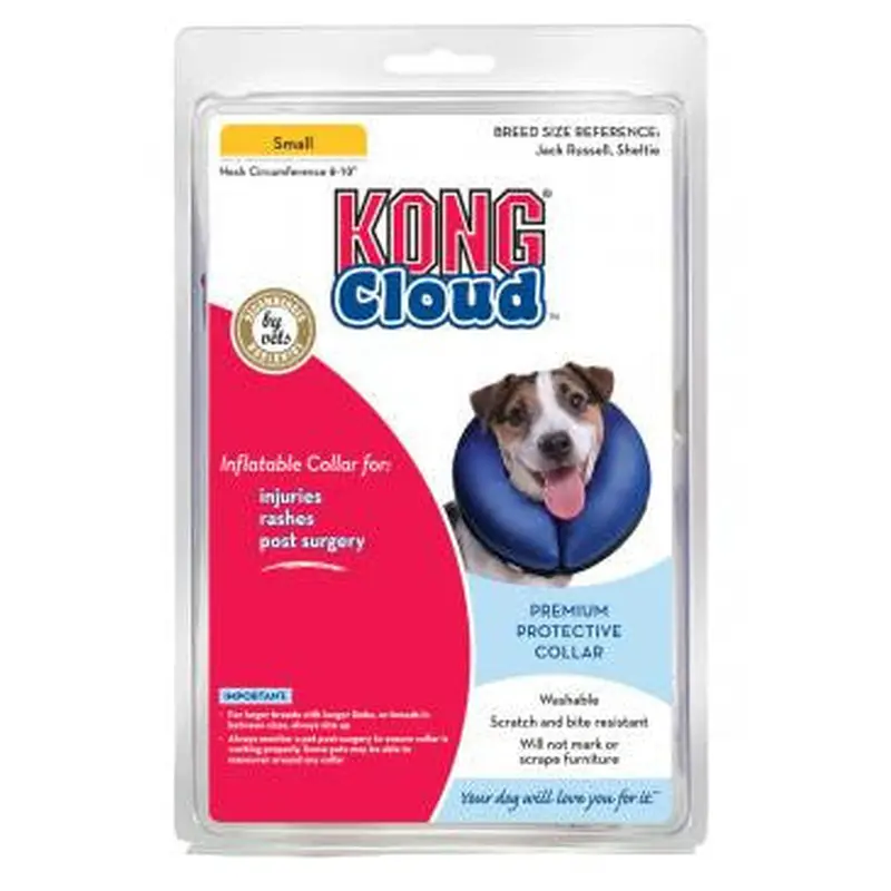 KONG Inflatable E-Collar Blue SM