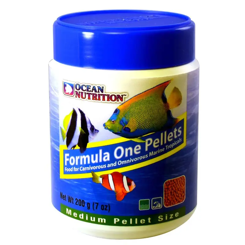 Ocean Nutrition Formula One Marine Pellets Fish Food 3.5oz MD