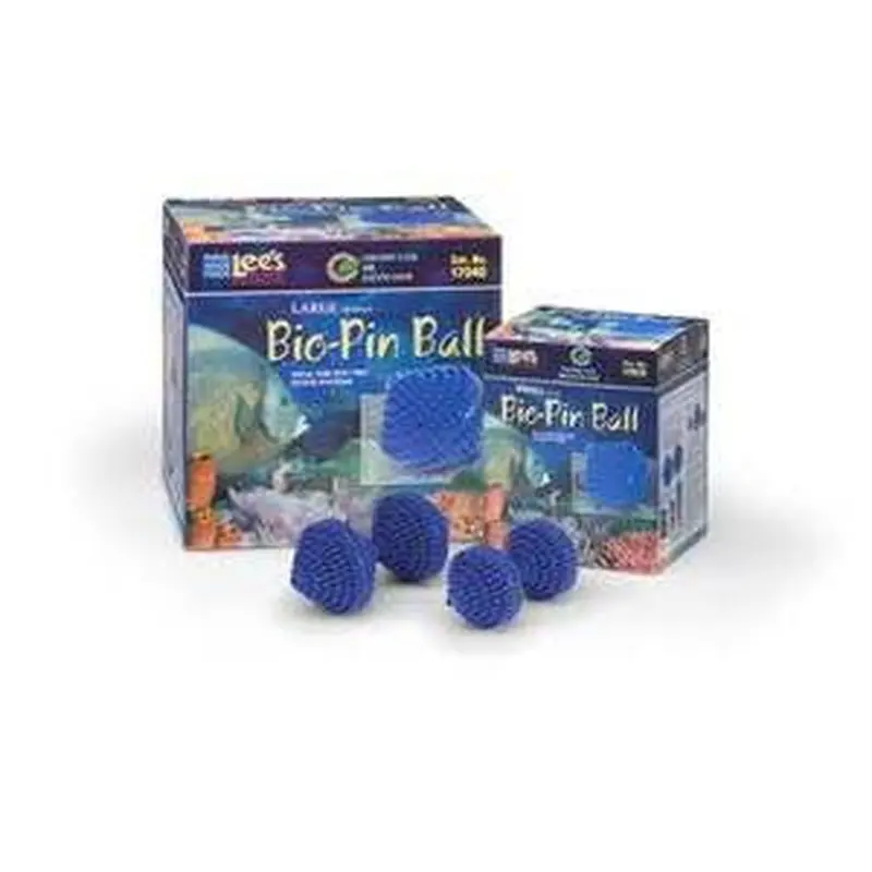 Lee's Bio-Pin Ball Large 185 Count 2.5 Gallon Boxed 
