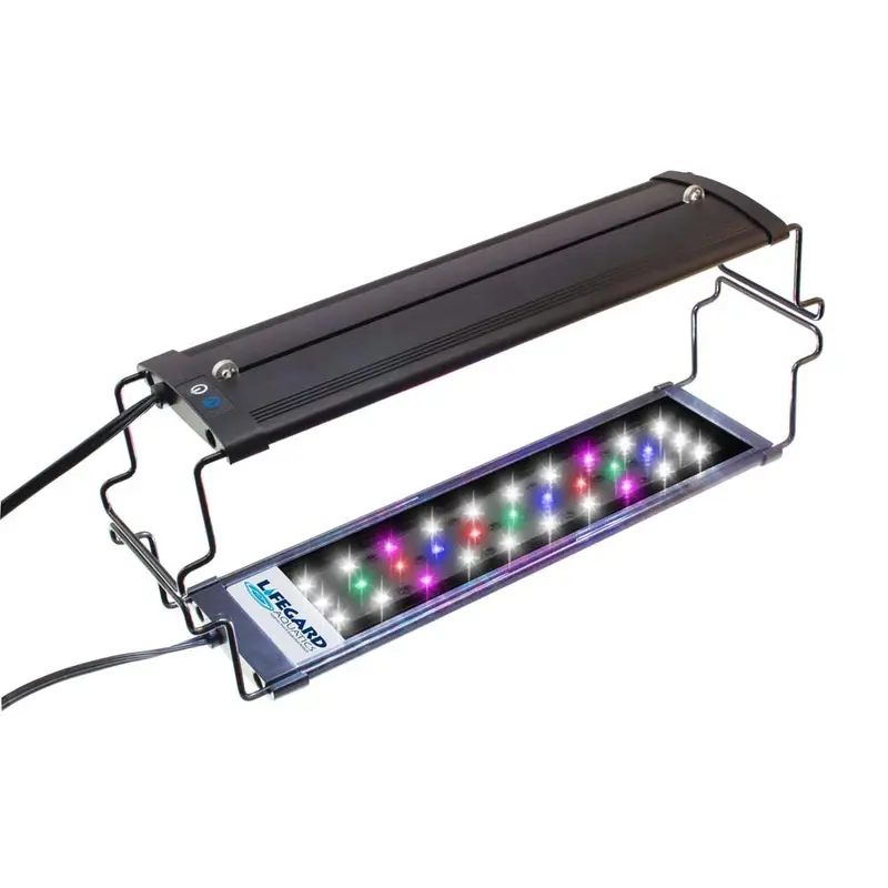 Lifegard Aquatics Full Spectrum LED Light Fixture Black 10 in Nano