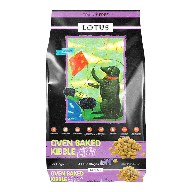 Lotus Dog Grain Free Lamb Turkey Liver 20lb 