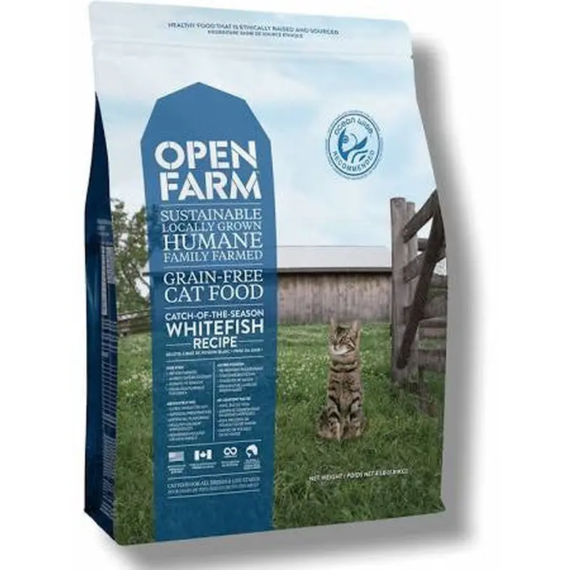 Open Farm Cat Catch Of The Season Whitefish 8lb 