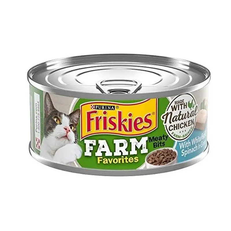 Friskies Farm Favorites Whitefish in Sauce Cat 24 / 5.5 oz