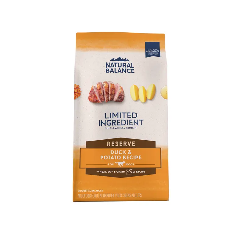 Natural Balance Pet Foods L.I.D. Adult Dry Dog Food Duck & Potato 4lb