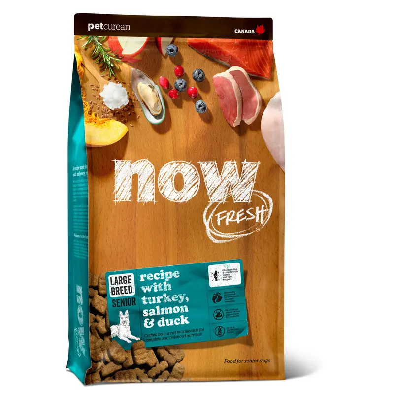 Now Fresh Grain Free Large Breed Senior Recipe For Dogs 25 lb