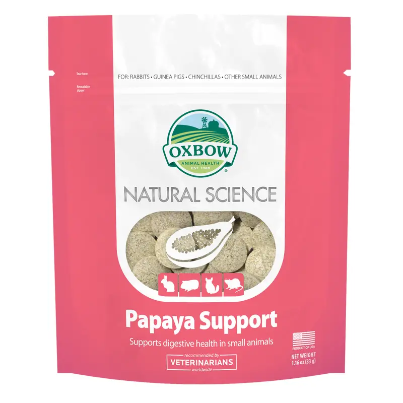 Oxbow Animal Health Natural Science Small Animal Papaya Support Supplement 1.16oz