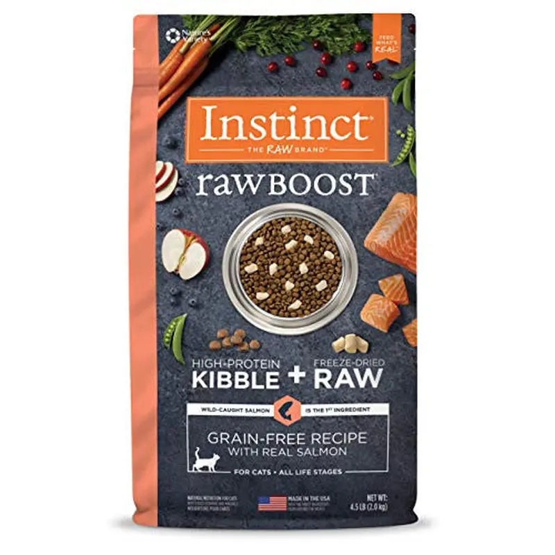 Nature's Variety Raw Bst Gf Slm Cat 4/ 4.5 Lb C=4 699974