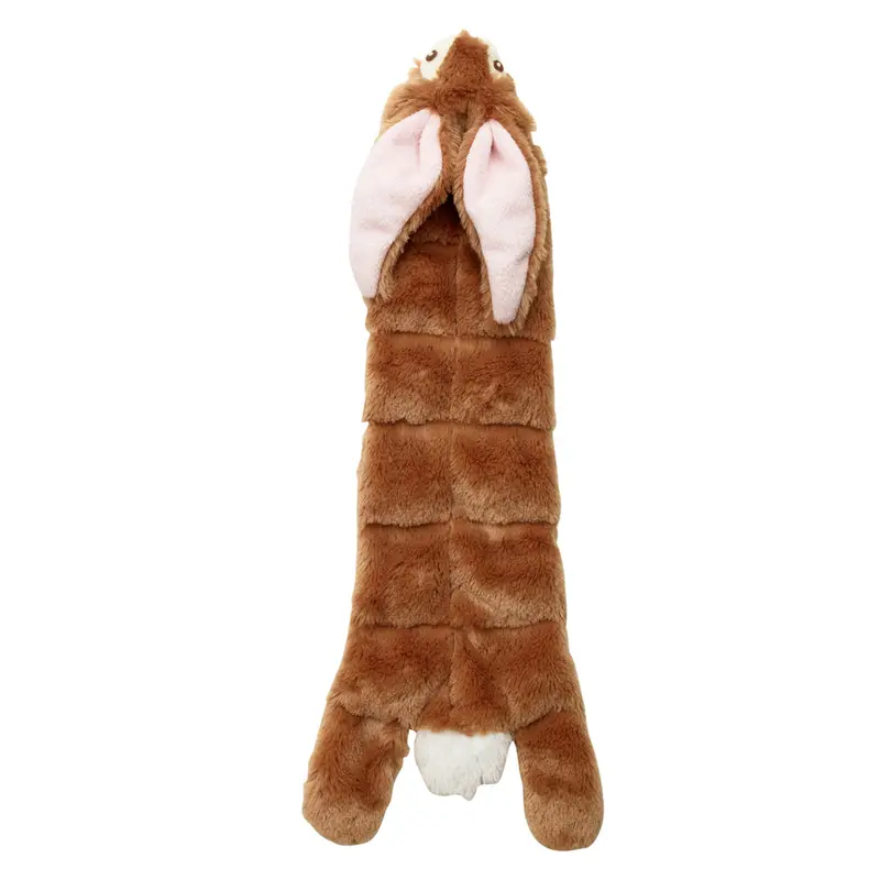Skinneeez Multi-Squeaker Dog Toy Rabbit Assorted 20 in