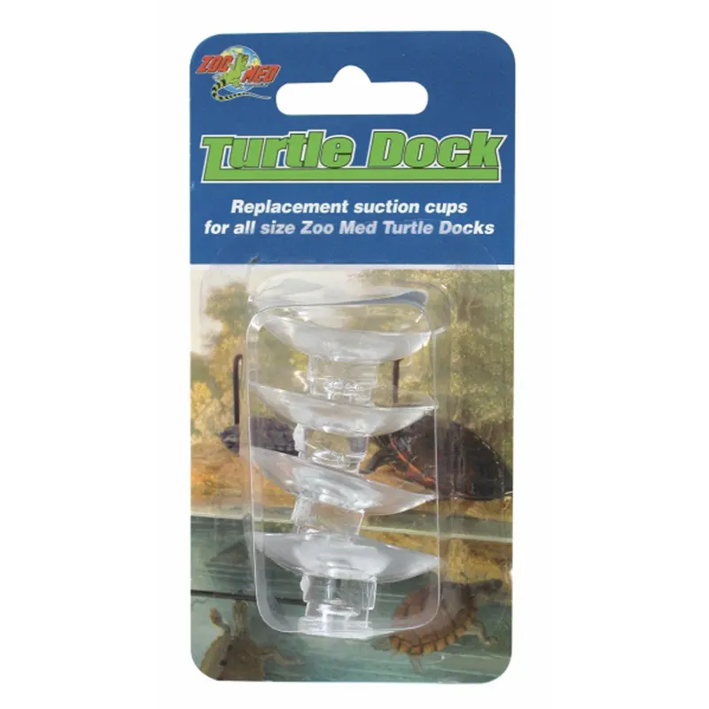 Zoo Med Turtle Dock Suction Cups Clear 4 Count