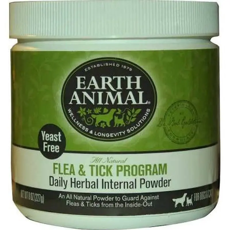 Earth Animal Dog Internal Powder Yeast Fr 8oz 