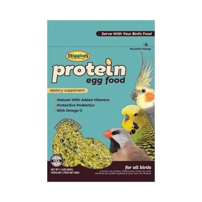 Higgins Protein Egg Food 1lb C= 6 
