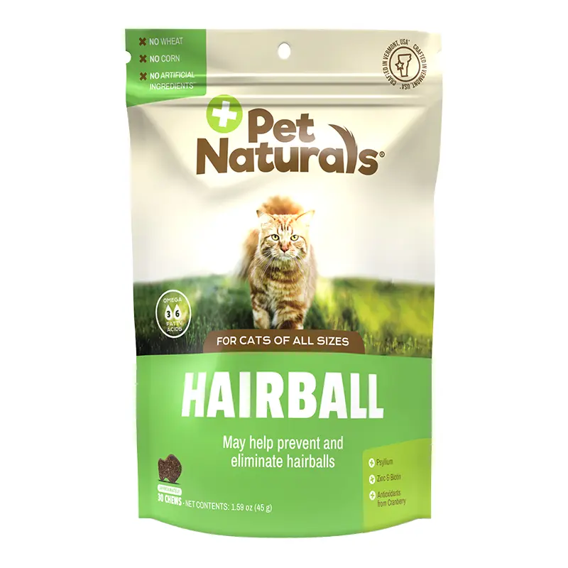 Pet Naturals Of Vermont Hairball For Cats-30 Count-