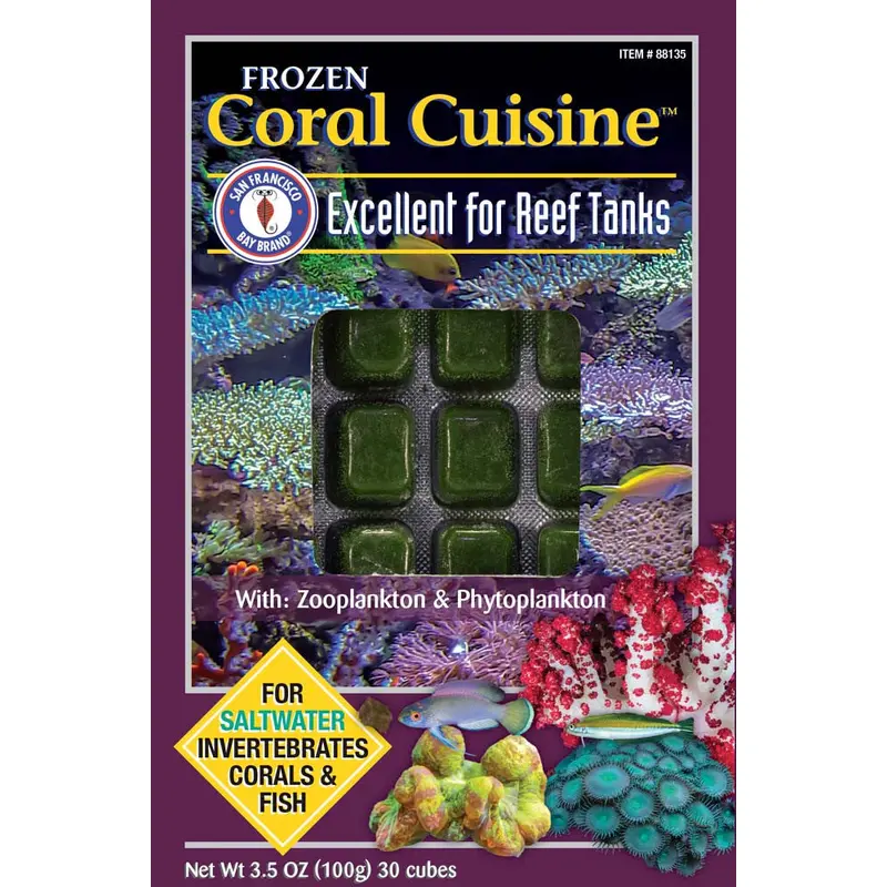 San Francisco Coral Cuisine Food 3.5 oz SD-5