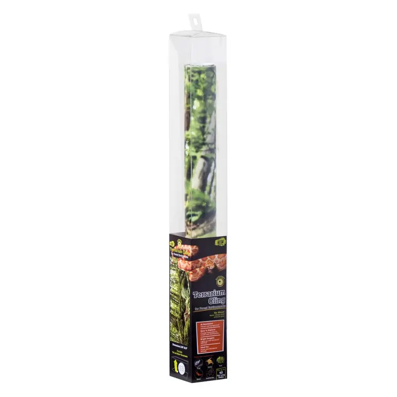 Galapagos Terrarium Cling Background Forest 15 Inches X 36 Inches