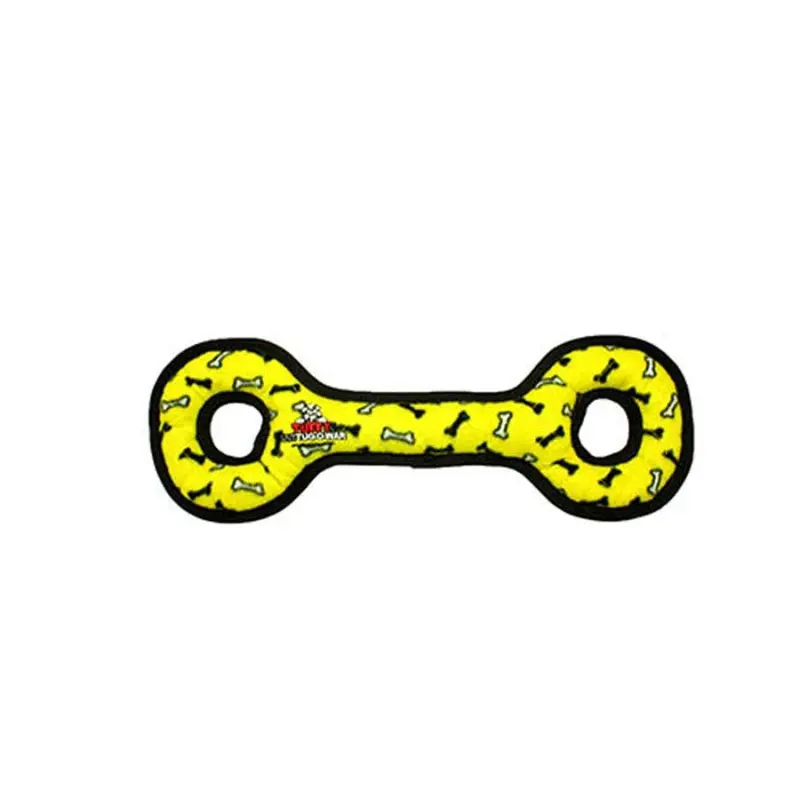Tuffy Ultimate Tug-O-War Dog Toy Yellow 1.5 In X 8 In X 22 in