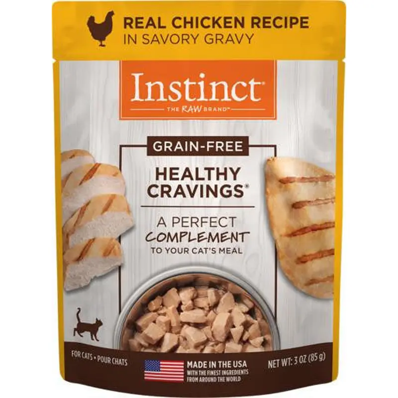 Nature's Variety Instinct Healthy Cravings Tender Chicken Recipe Cat 24/3 oz. 