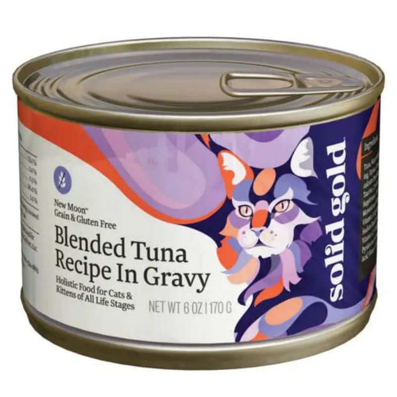 Solid Gold New Moon Grain Free Tuna Cat 16/6z 