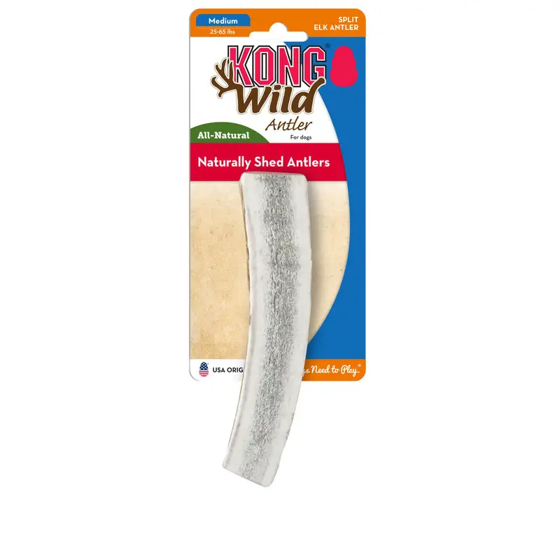 KONG Wild Antler Dog Chew Split MD
