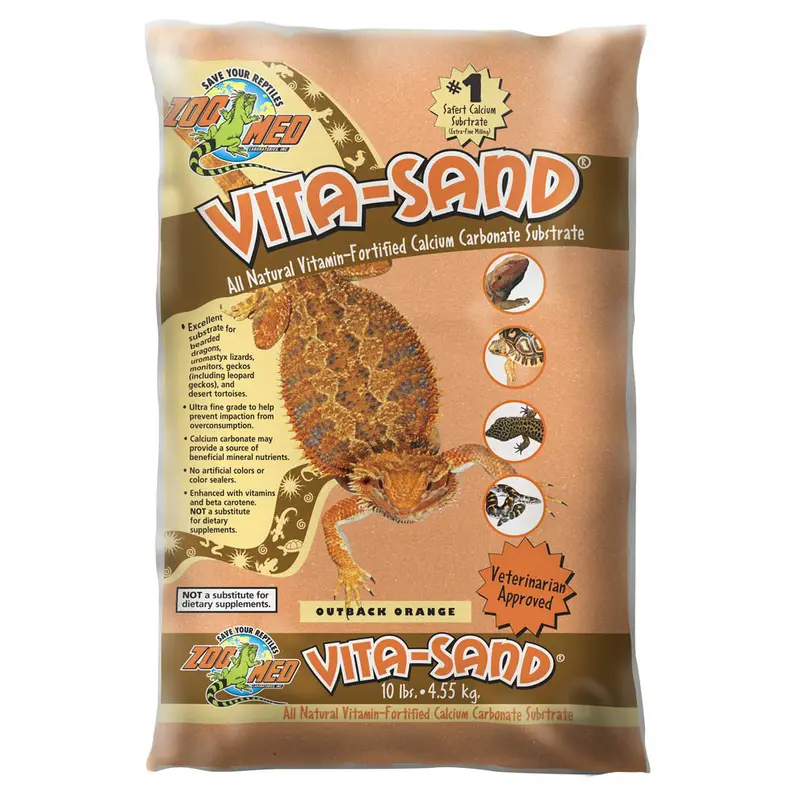 Zoo Med Vita-Sand Substrate Outback Orange 10 lb