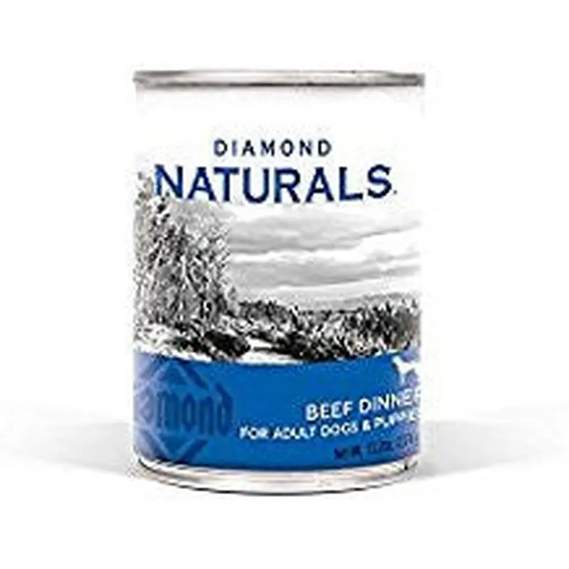 Diamond Naturals Beef Dinner for Adult Dogs and Puppies 12/13.2 oz 