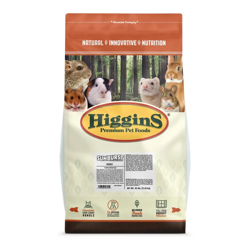 Higgins Sunburst Rabbit 25lb 