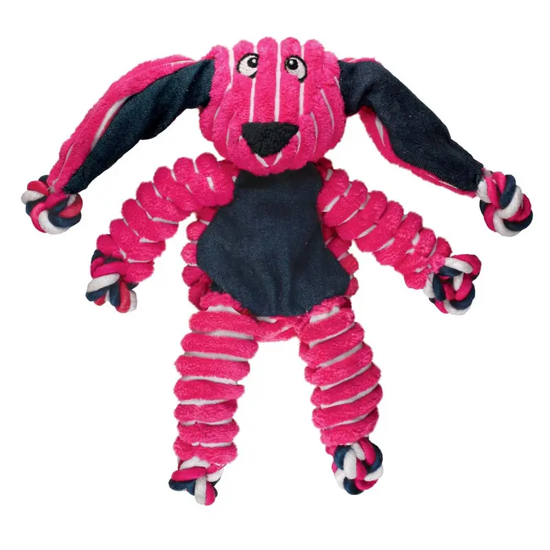 KONG Floppy Knots Bunny Dog Toy SM/MD