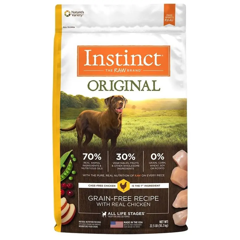 Nature's Variety Instinct Chicken Meal Dog 22.5lb 