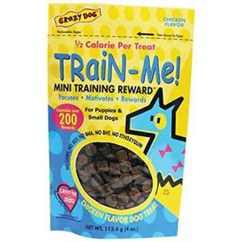 Cardinal Pet Train-Me! Mini Training Rewards Chicken 4OZ 