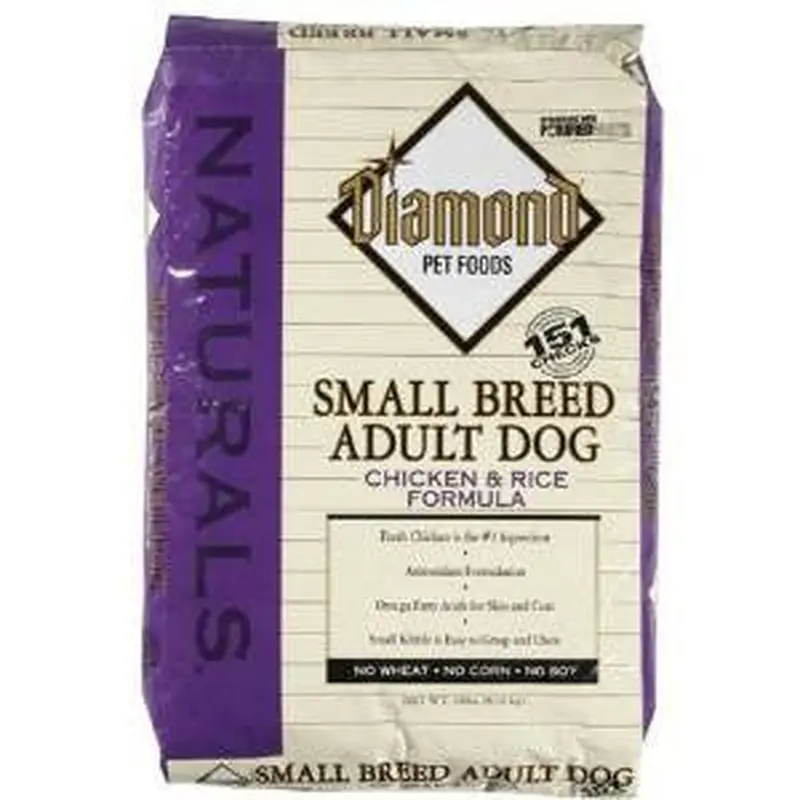 Diamond Naturals Small Breed Chicken & Rice 18 Lb. 