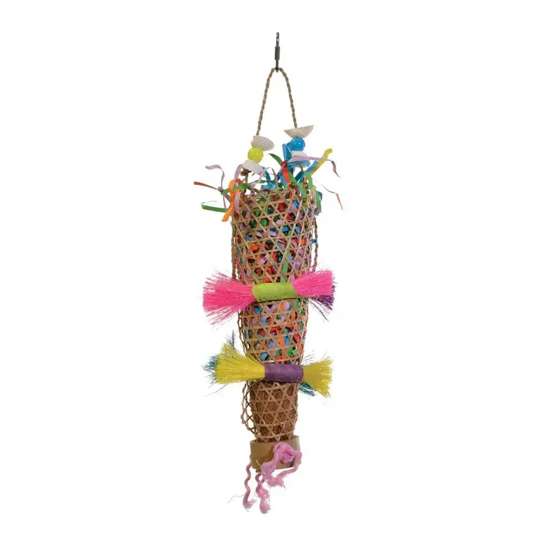 Prevue Pet Products Tropical Teasers Confetti Kazoo Bird Toy 