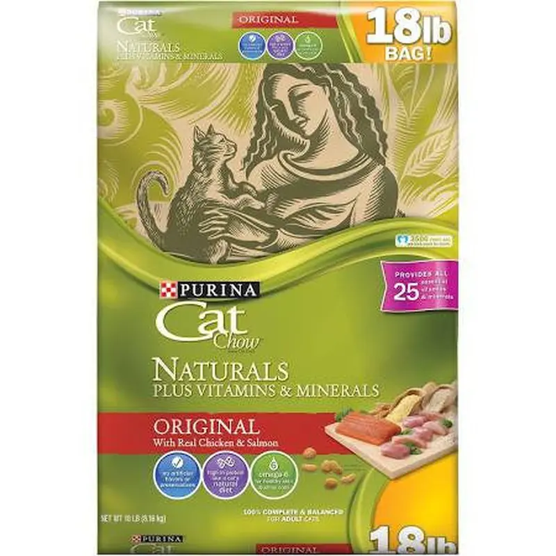 Cat Chow Natural 18lb