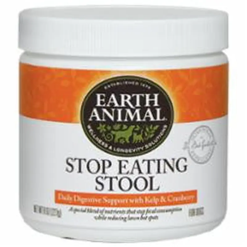 Earth Animal Dog Stop Eating Stool 1 Large 