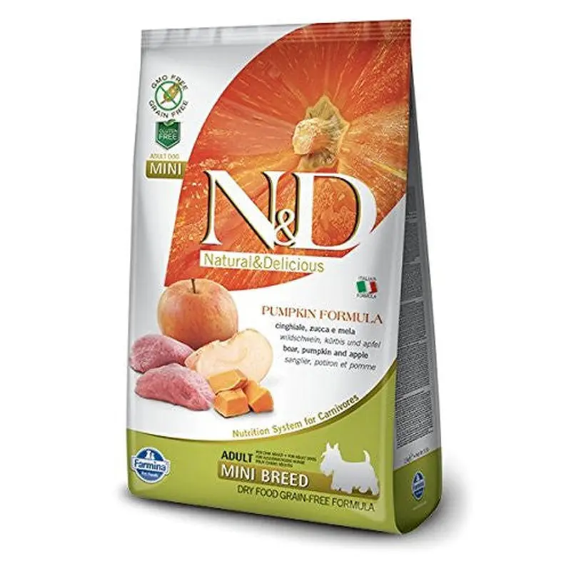 Farmina N&d Grain-free Pumpkin Boar & Apple Adult Dog Mini 5.5lb 