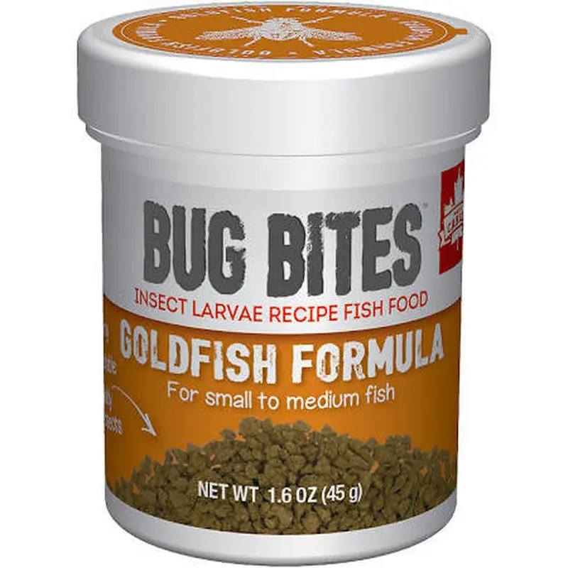 Fluval Bugbites Small Medium Goldfish Granules 1.6oz A6583