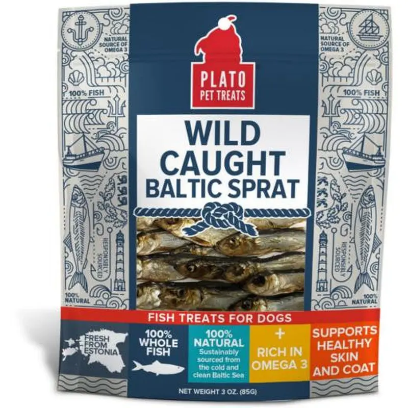 Plato Baltic Sprat Treats 3Z 