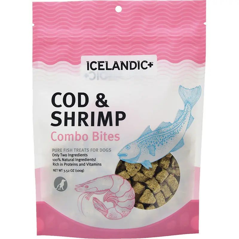 Icelandic Dog Combo Bites Cod & Shrimp