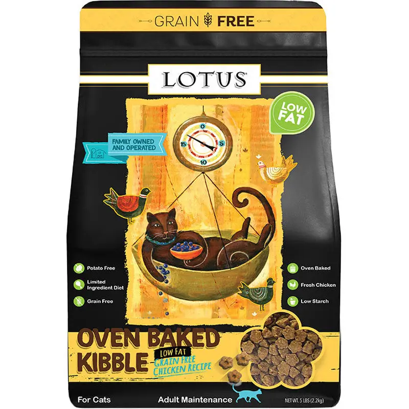 Lotus Cat Grain Free Low Fat Chicken 5lb 