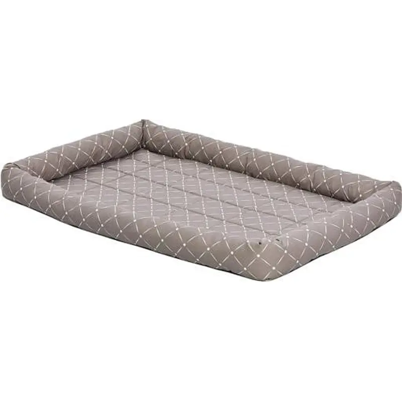 Midwest Quiet Time Ashton Bolster Bed Mushroom 48" 