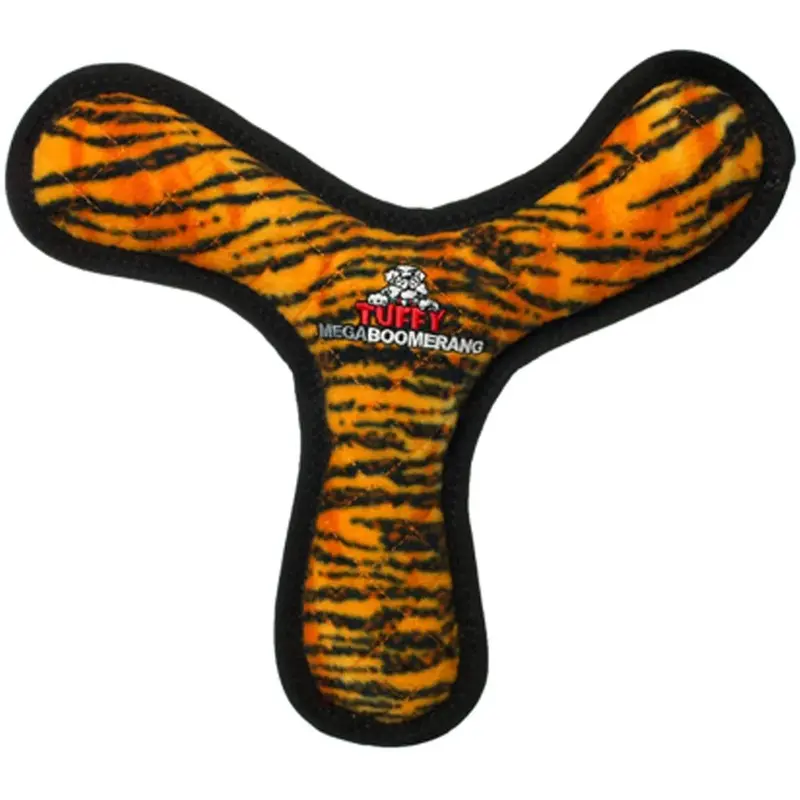 Tuffy Mega Bmrng Tiger Dog Toy