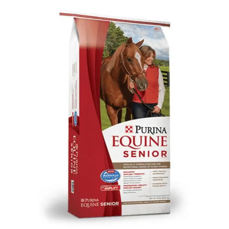 Purina Equine Senior Horse Feed 50lb